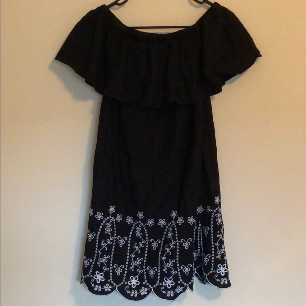 Off the shoulder dress